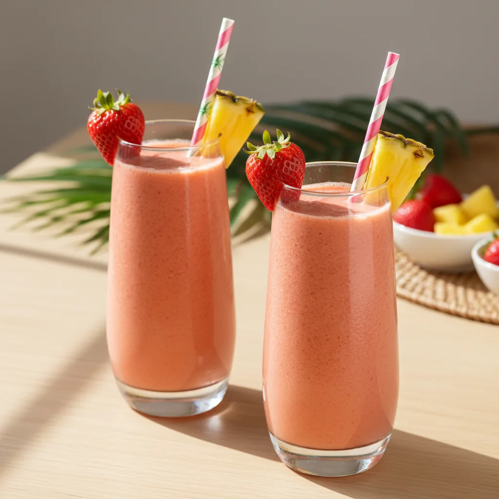 Bahama Mama Tropical Smoothie (Copycat Recipe)