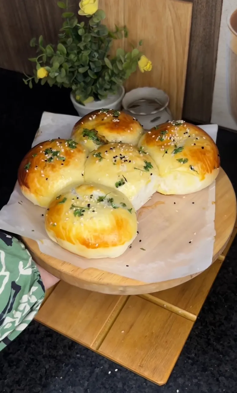 Spiced Beef Stuffed Buns (Soft & Fluffy)