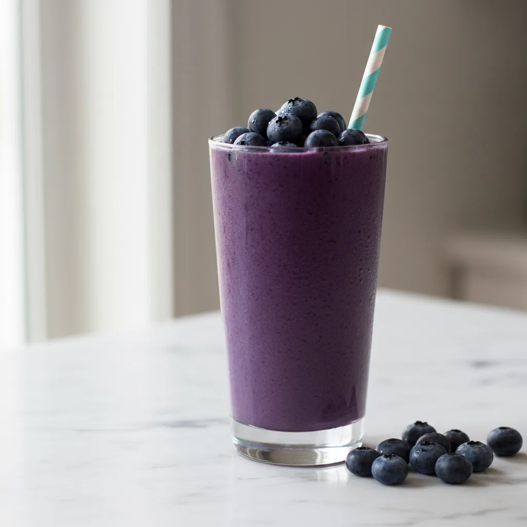 Blueberry Antioxidant Glow Smoothie