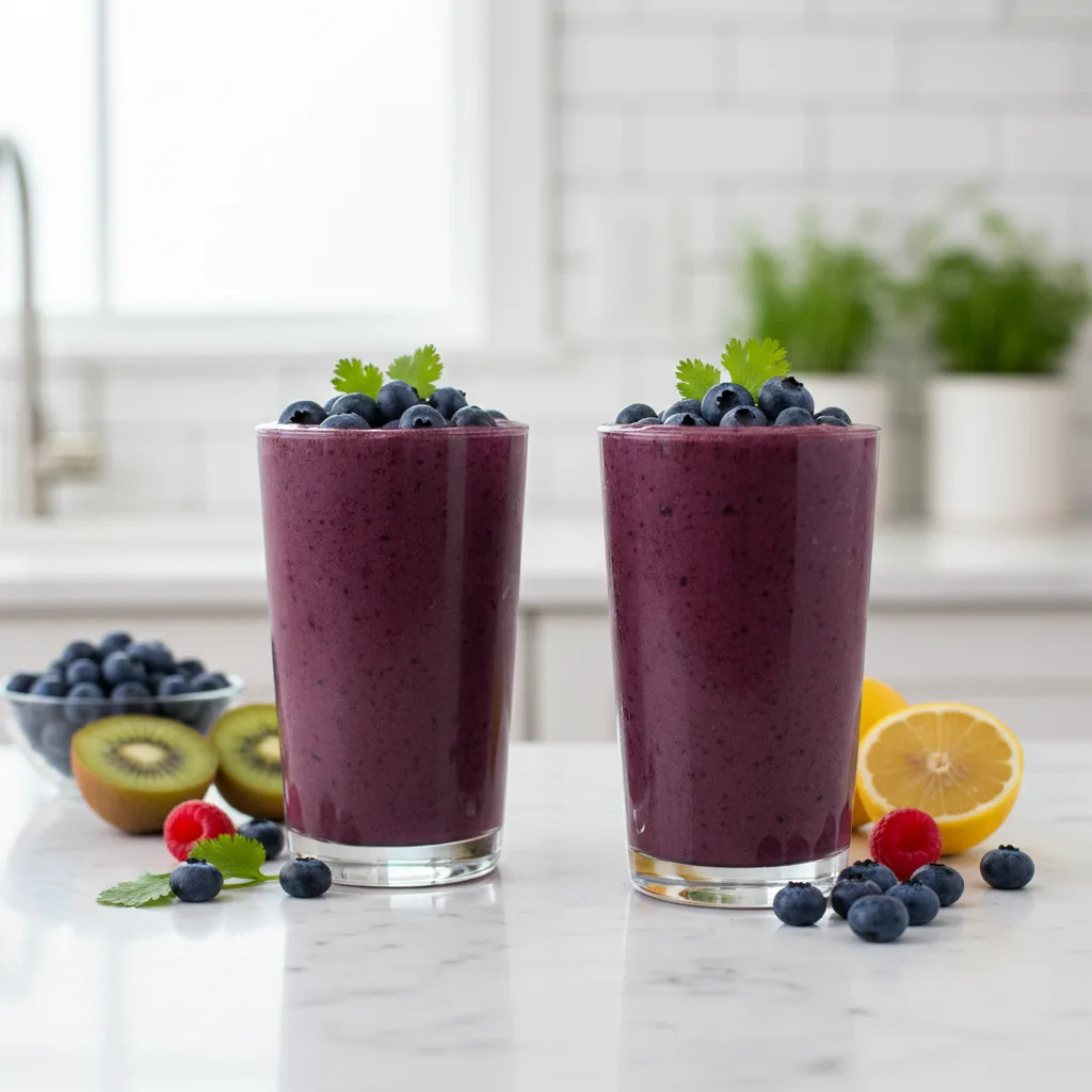 Heavy Metal Detox Smoothie (Antioxidant-Rich)