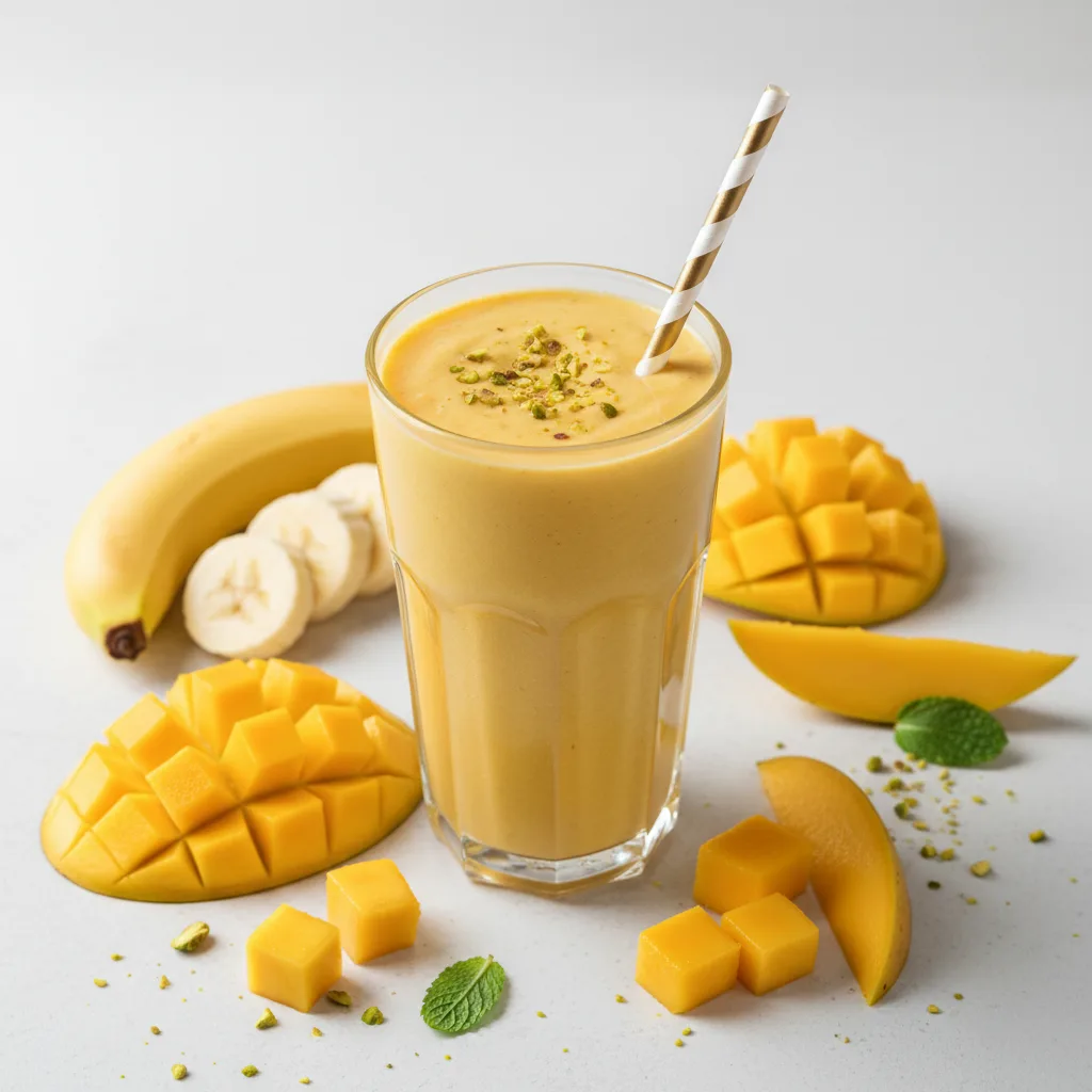 Creamy Tropical Mango Smoothie