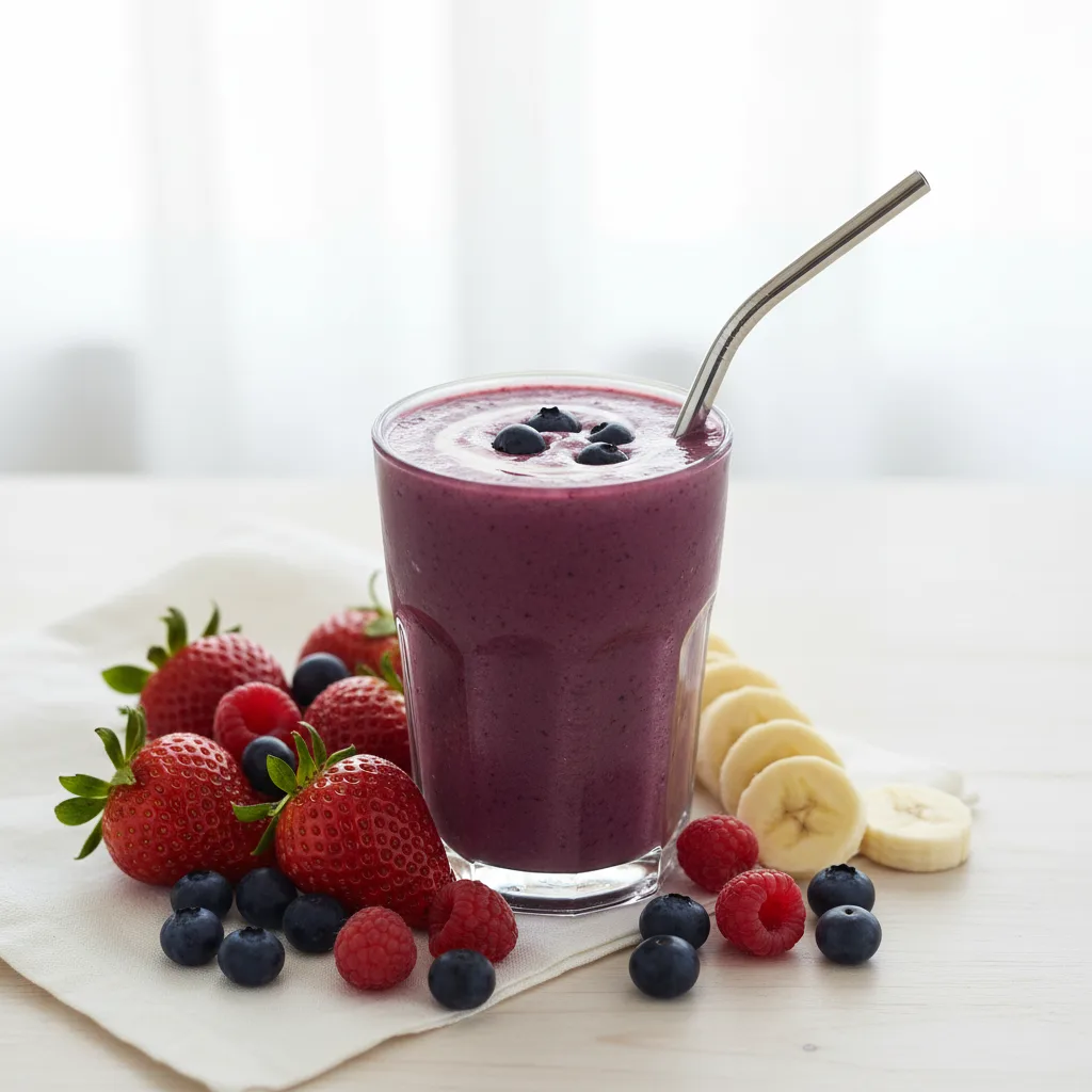 Antioxidant Mixed Berry Smoothie