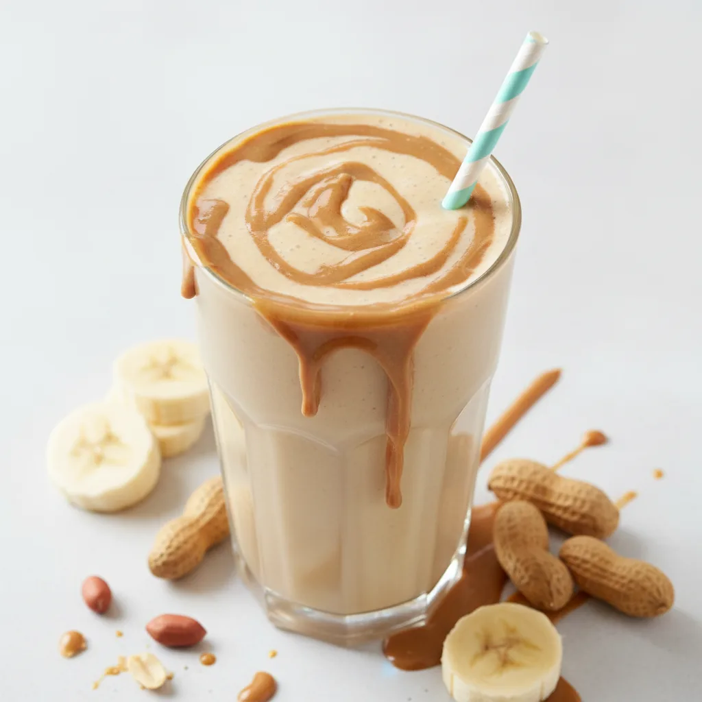 Rich & Creamy Peanut Butter Smoothie